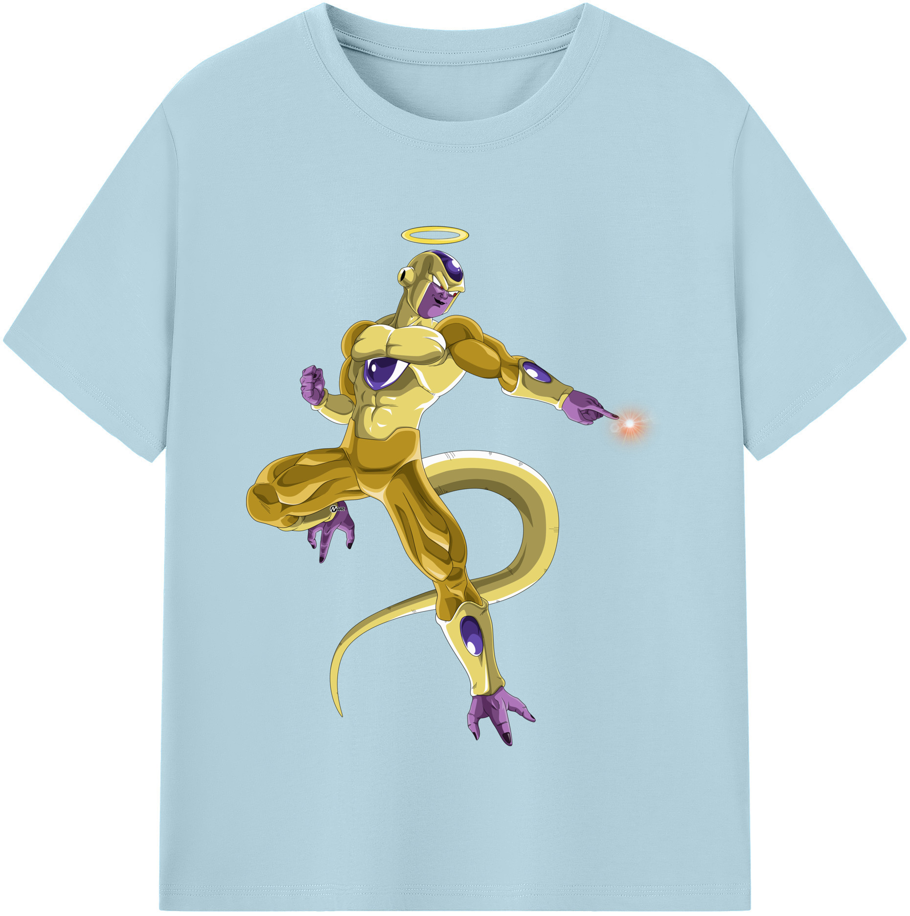 （画像用） ドラゴンボール フリーザ DRAGON BALL Frieza 綿100％半袖Tシャツ（フロントプリント）
